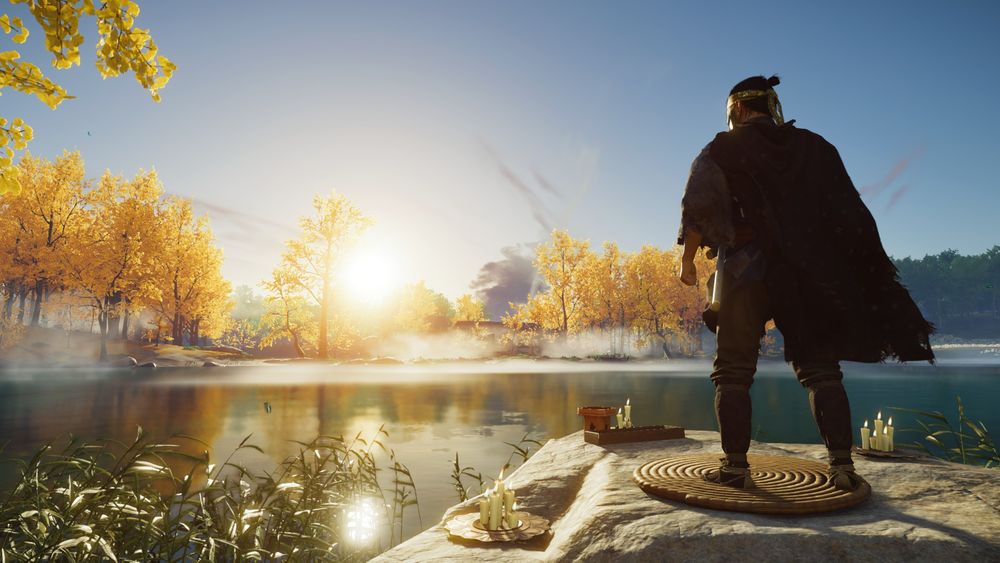 Reflecting on the simplicity of a Haiku Ghost of Tsushima